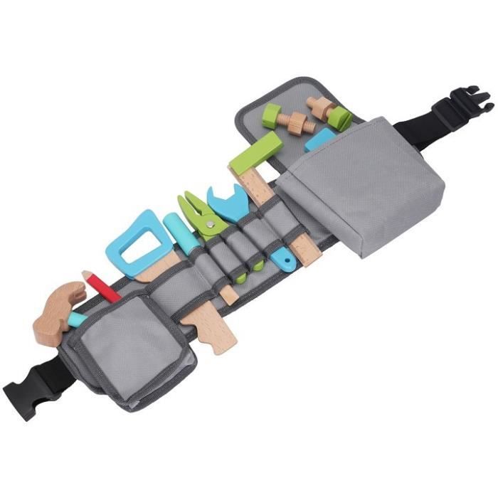 Ceinture d'outils pour petits bricoleurs - accessoires tout en bois Ceinture d'outils pour petits bricoleurs - accessoires tout en bois