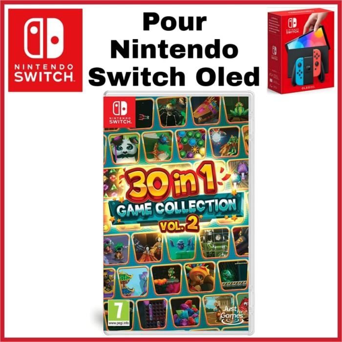Jeu Nintendo switch OLED 30 mini jeux 30 IN 1 GAME COLLECTION Jeu enfant pour jouet en