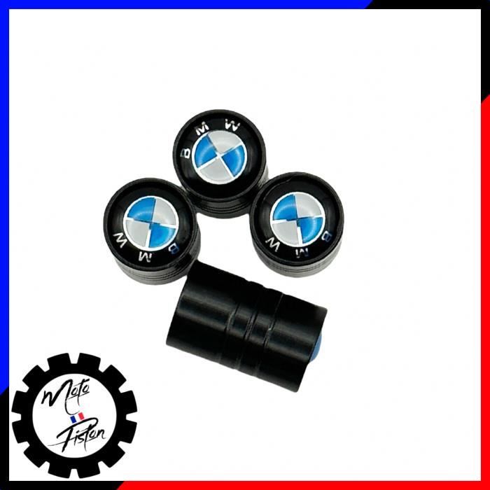 Bouchon de valve logo BMW noir et blanc noir cylindrique M performance  Motorsport voiture auto jantes pneus roues - Cdiscount Auto