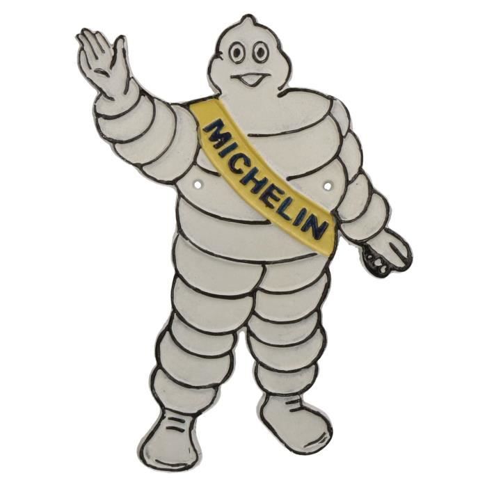Michelin Motorbike /Étain Mur Signe Affiche de Fer M/étal Mur /étain Panneau Attention Plaque R/étro d/écoration Murale pour Caf/é Bar H/ôtel Jardin Parc