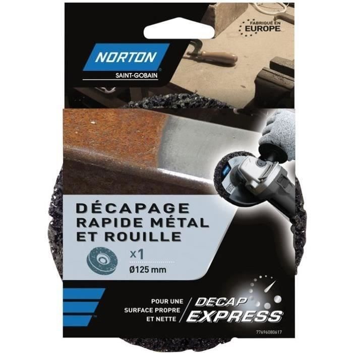 Disque décap express métal D: 125 mm