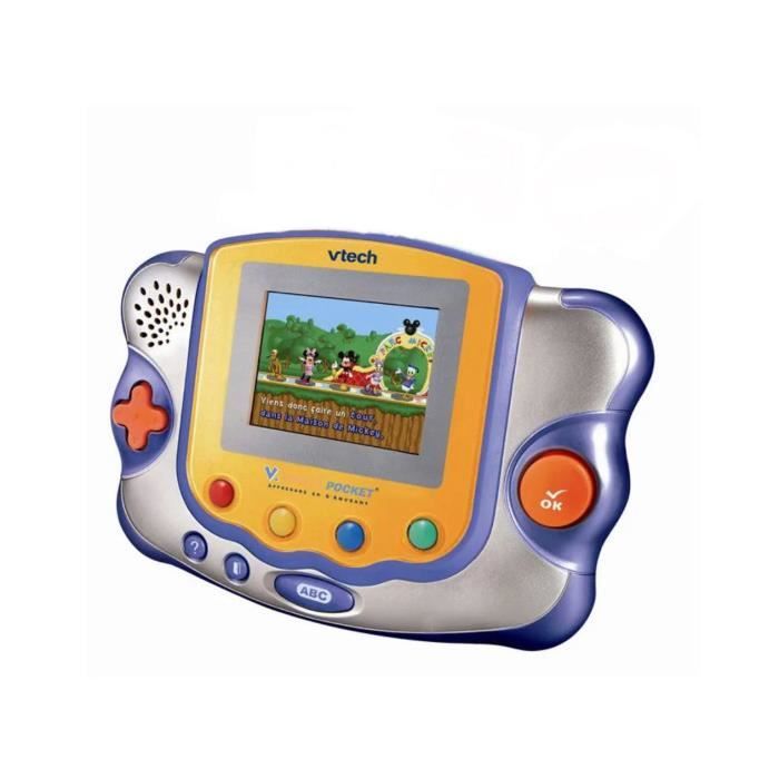 Vtech V. Smile Pocket console éducative + jeux offert - Cdiscount