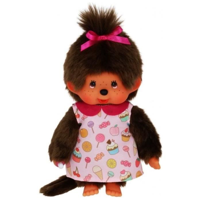 Fille en robe Popn Candy 20 cm Kiki Poup e Monchhichi Robe