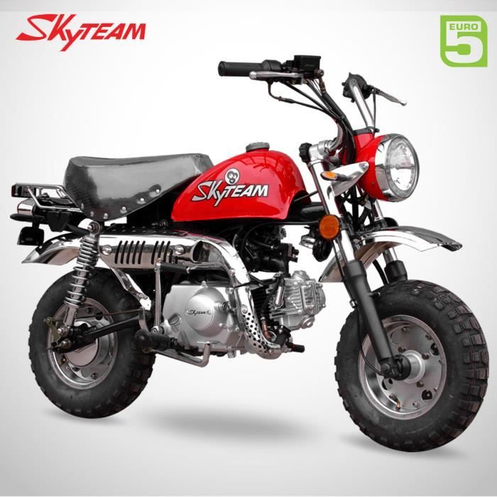 Mini Moto - MONKEY 50 - Rouge - SKYTEAM