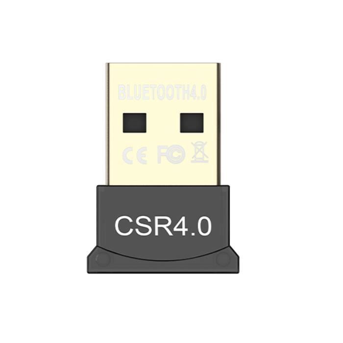 Mini Usb Bluetooth Csr 4 0 Dongle Recepteur Audio Adaptateur Sans Fil Pour Pc Tv Ordinateur Portable Prend En Charge Windows 10 8 7 Prix Pas Cher Cdiscount