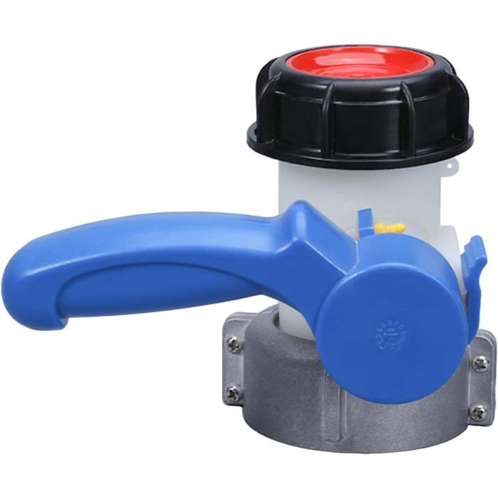 Lot De 3 Becs De Vidange Pour Réservoir IBC – Adaptateur Tuyau, Avec écrou Et Joint, En PP Résistant