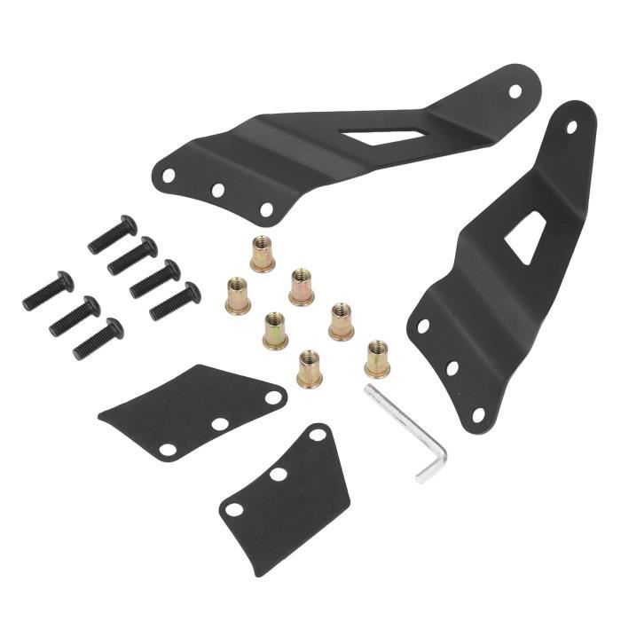 Support Barre LED Grille Pare-Chocs Pour Suzuki Jimny 2019-2020 – Fixation Sans Perçage, Look Off-Road Robuste
