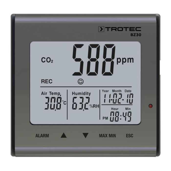 TROTEC Thermo-hygromètre connecté BC21WP pour Smartphone