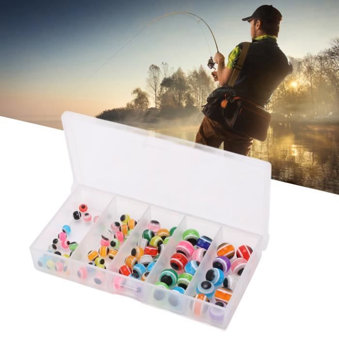 Boîte De Perles De Pêche à La Mouche – 1900/3900 Pièces En Acrylique, Tailles 2 Et 3 Mm – Pour Hameçons 12# à 18# – Rangement Compact 8x8 Cm