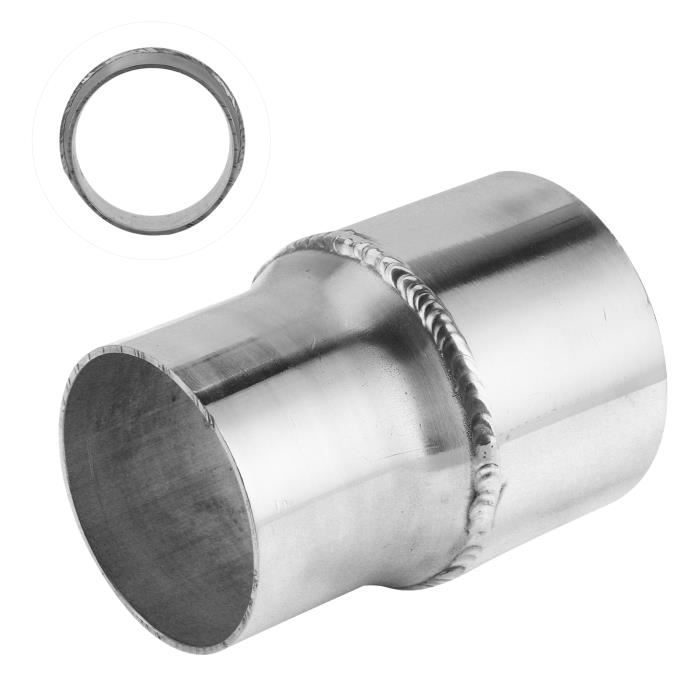 Connecteur Silencieux Motocross Adaptateur Echappement Moto Adaptateur échappement Moto - 51mm à 60mm, Acier Inoxydable, Longueur 93mm Tube Inox 60mm Connecteur Silencieux Motocross Adaptateur Echappement Moto Adaptateur échappement Moto - 51mm à 60mm, Acier Inoxydable, Longueur 93mm Tube Inox 60mm
