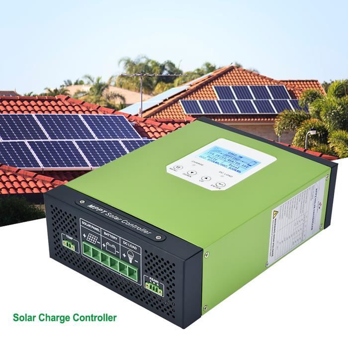 Régulateur MPPT Hybride 2000W 12/24/48V - Solaire Et éolien