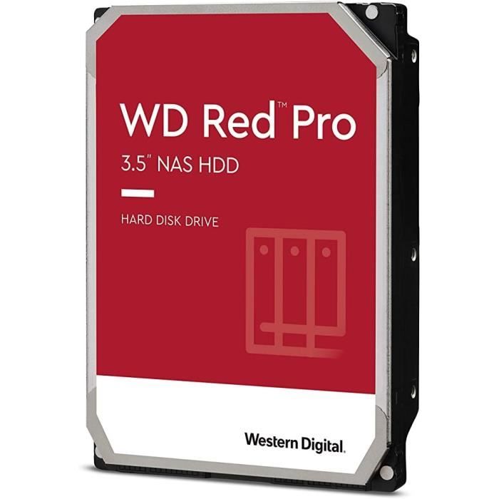WD Pro WD102KFBX Disque dur 10 To interne 3.5 SATA 6Gb/ 7200 toursmin mémoire tampon : 256 Mo - vue 3