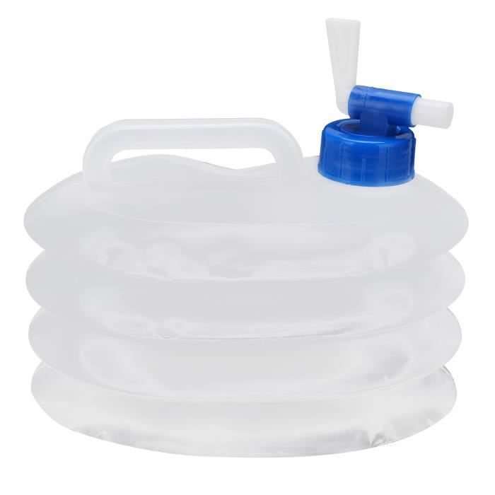 Bidon D'eau 10 L Avec Robinet Et Distributeur De Savon - Plastique Alimentaire - Pour Camping, Voyage