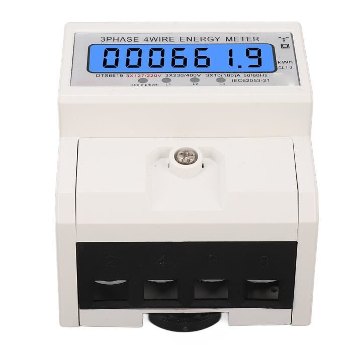 Compteur D'énergie Numérique Advanced DDS668 - Montage Sur Rail - Neuf