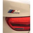 90mm x 30mm Logo ---M BMW Sport Performance Emblème Badge Chromé Autocollant Argent-1