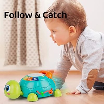 Jouet De Martelage Tortue Pour Enfants 1-3 Ans - Développe La Motricité Et La Concentration - 13
