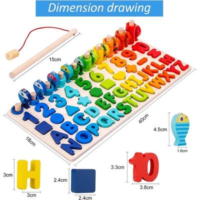 Jeu de Puzzle - Montessori - Tangram Enfant - 3 à 7 Ans - Moins de 100 Pièces - Mixte