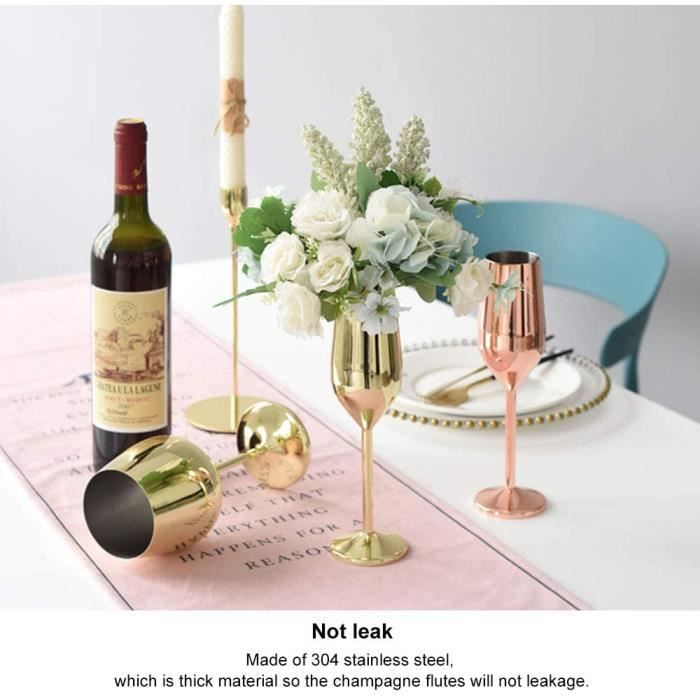Flûte à champagne publicitaire 200ml | Objet Média Réutilisable
