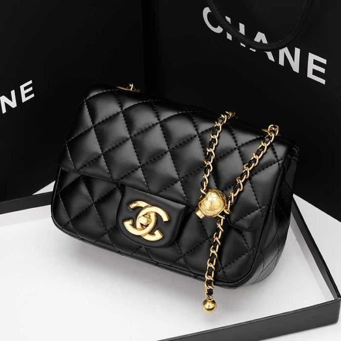 MINI Chanel Pochette Classique pour Femme Sac a Main de Marqu 2023 Nouveau  Sac Bandoulière Pas Cher Noir couleurs multiples - Cdiscount Librairie