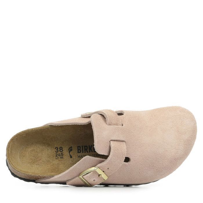 Chaussures BIRKENSTOCK Boston Vl Rose Femme/Adulte Cuir Rose