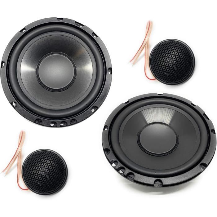 Sound Way Kit adaptateurs Montage Enceintes Haut-parleurs 16,5 cm  Compatible avec Renault, Nissan, Dacia, Smart