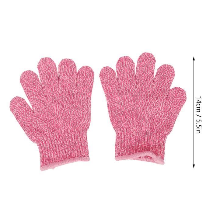 1 paire de gants résistants aux coupures, gants anti-coupure pour enfants,  gants niveau 5 Sécurité au travail
