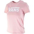 T-shirt Vans Drop V SS Crew-b, Rose, Femme-2