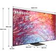 SAMSUNG - QE75QN700B - TV NEO QLED - 8K - 75" (189 cm) - HDR10+ - son Dolby Atmos - Smart TV- 4 x HDMI 2.1-2