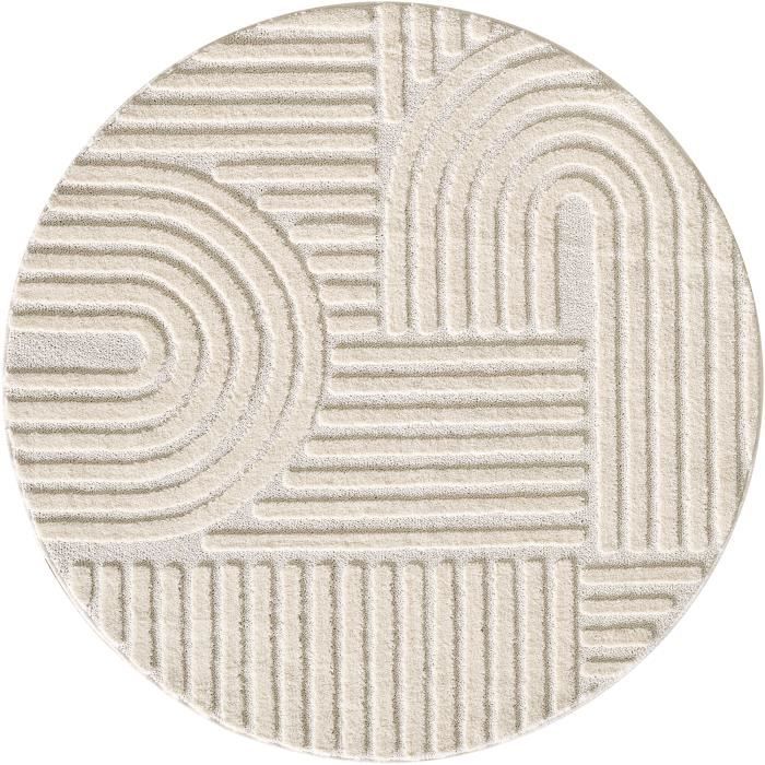 Vloerkleed – boho ibiza – jute – 160×230 cm – bruin