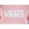 T-shirt Vans Drop V SS Crew-b, Rose, Femme-3
