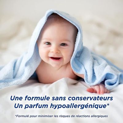 Le Chat Bébé – Lessive Liquide Hypoallergénique – 80 Lavages (2x2L) –  Lessive spéciale Bébé et peaux sensibles : : Epicerie