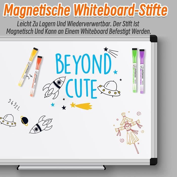 Lot De 3 éponges Pour Tableau Blanc, Magnétique, En Microfibre, Pour