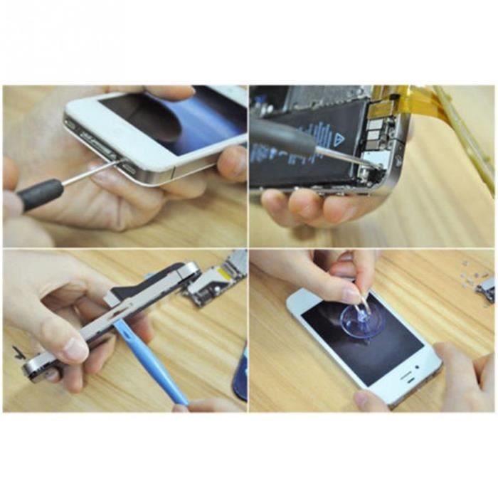 Kit De Tournevis Pour Réparation IPhone 4G Et Modèles Suivants - 11 Pièces TOPALLI - Neuf