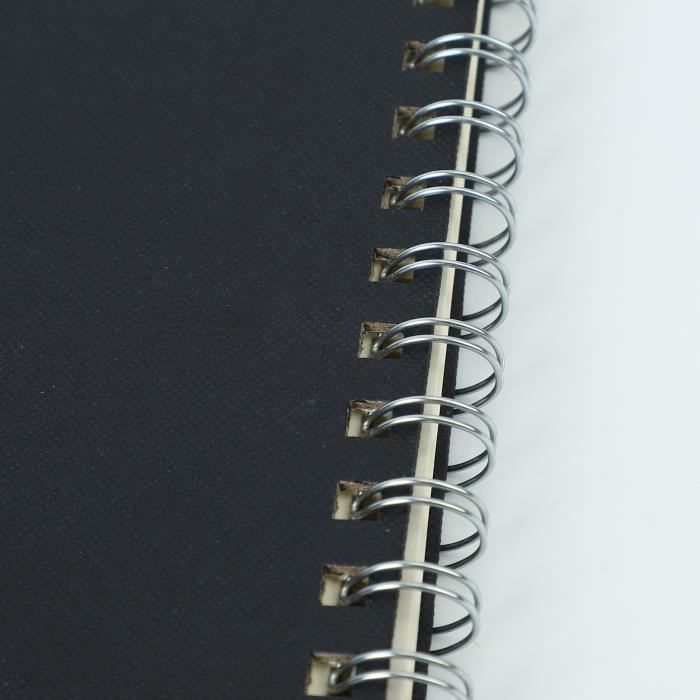 Carnet De Croquis A4 Spirale Papier 160g/m² - Reliure Robuste Pour Dessin, Esquisses Et Notes (Brun)