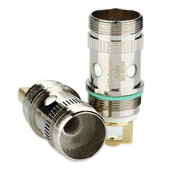 Pack 5 Eleaf EC-Rsistance cramique Bobine SS316L de 0,5ohm pour iJust 2 /  iJust 2 Mini / Melo 3 / Melo 2 / Melo Atomizer Vaping - Cdiscount Au  quotidien