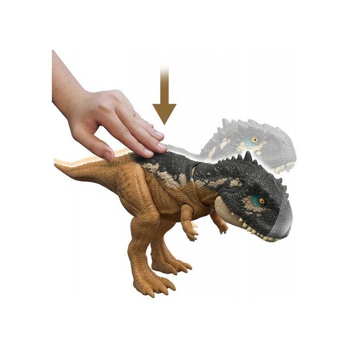 Dinosaure T-rex Attaque Impitoyable 55 Cm - Articulé Et Sonore Jurassic World Dino Tyrannosaurus Rex Set Animaux Prehistorique Carte