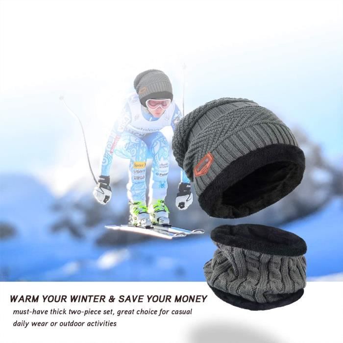 Adulte Enfant Peluche Bonnet Hat Echarpe Chale Earflap Gloves Gant Cagoule  Automne Hiver Chapka Ski Animaux Déguisement(Chat) - Cdiscount Prêt-à-Porter