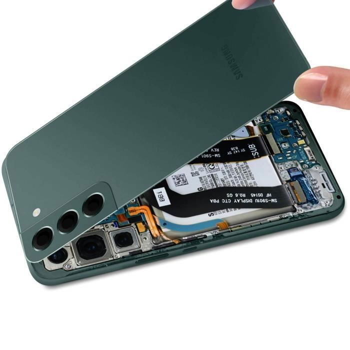 Vitre Arrière + Lentille Avec Adhésif Pour OnePlus 9 - Violet - Neuf, Remplace Ton Dos De Téléphone Cassé