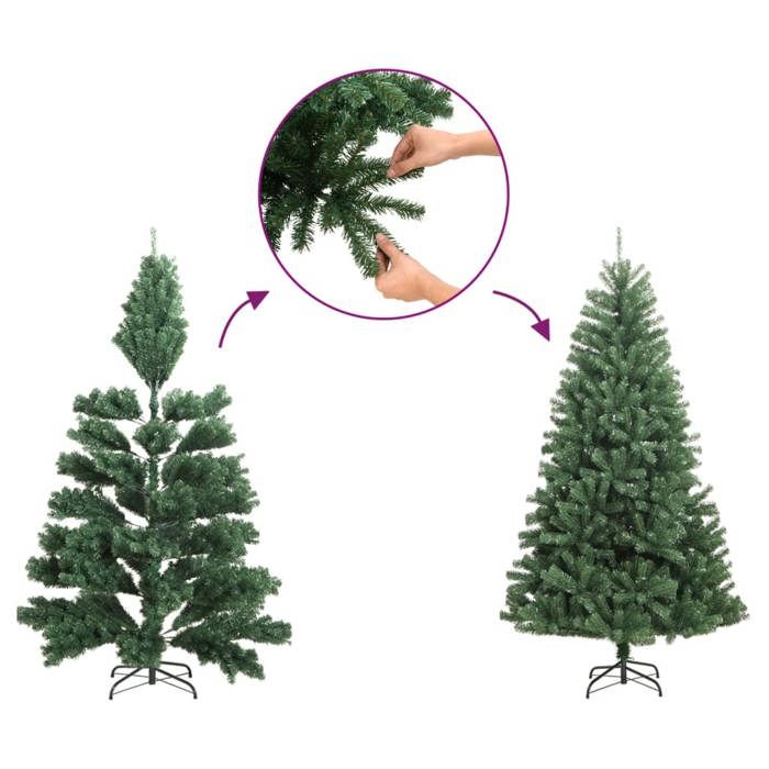 Rallonge Pour Pied De Sapin De Noël - En Fer, Ajustable, Ajoute 15 Cm De Hauteur