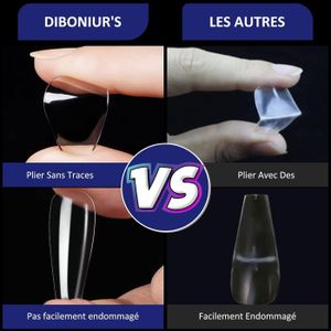 Capsules Pour Faux Ongles - Lot De 500 Unités, Neuves