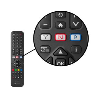 Télécommande de remplacement pour CLAYTON CL32DLED16B - TV
