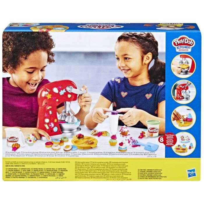 Pâte à modeler Play-Doh de cuisine Creations ultime Chef Ensemble – Créez  et faire des repas avec Play-Doh Ustensiles de 56471 - Cdiscount Jeux -  Jouets