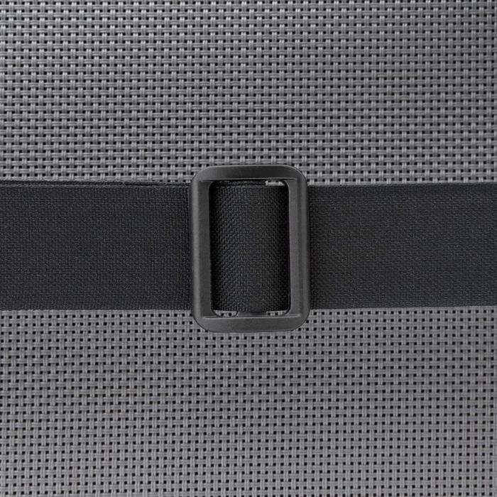 Coussins De Transat 200x60x5 Cm - Lot De 2 - Tissu Polyester Résistant UV, Housse Lavable - Nature