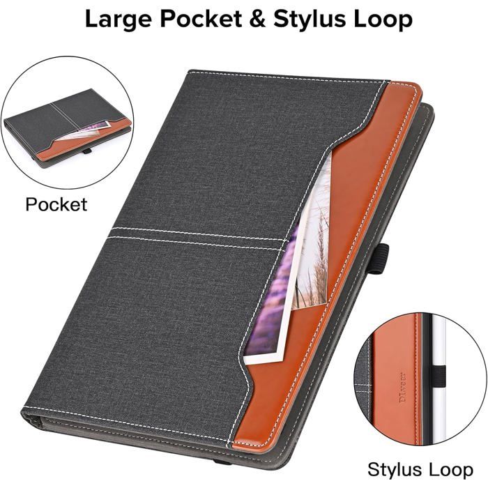 Fintie Tablet Universal hoes voor Whitedeer/Ainmel/DOOGEE U10/Tab A9 Pro/T10W/Vekoy 10 inch, SVITOO/DOOGEE U11 Pro/Tab G6/A9 11 inch, Multi-Winkel hoes Universeel voor 9-11 tablet, Dont Touch