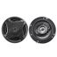 Paire Enceintes Auto Haut parleurs pour Voiture 15cm, 6 Auna SBC-6131 - Corps Noir avec Membrane Rouge et m/étal