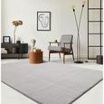 Tapis pour le salon ou la chambre en sable 80x300 cm | Rectangulaire | Lavable jusqu'à 30 degrés | Tapis LOFT de The Carpet-0