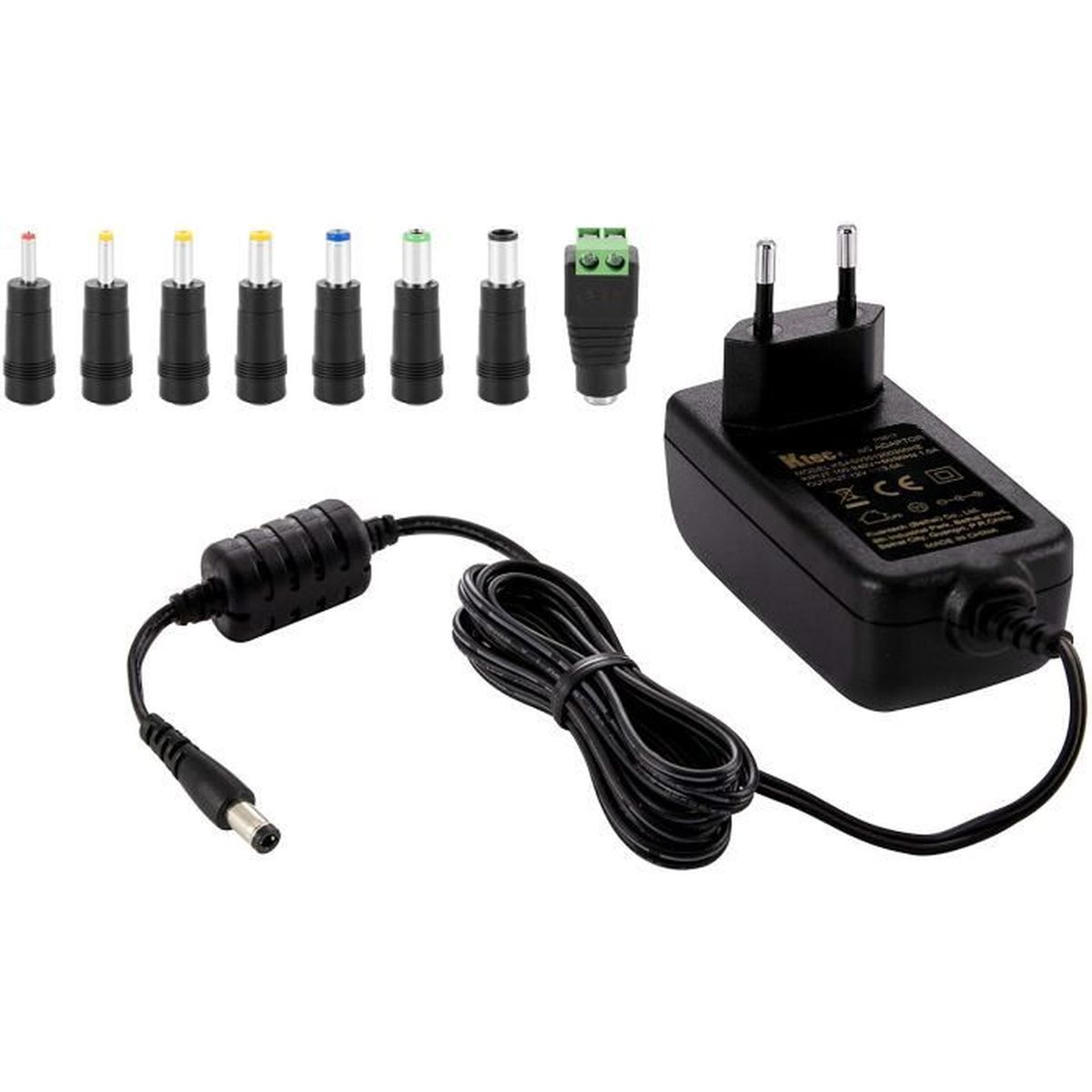 Adaptateur Chargeur Secteur Universel 17 En 1 - Alimentation 25V, Compatible Avec Modèle ZD012M250075EU
