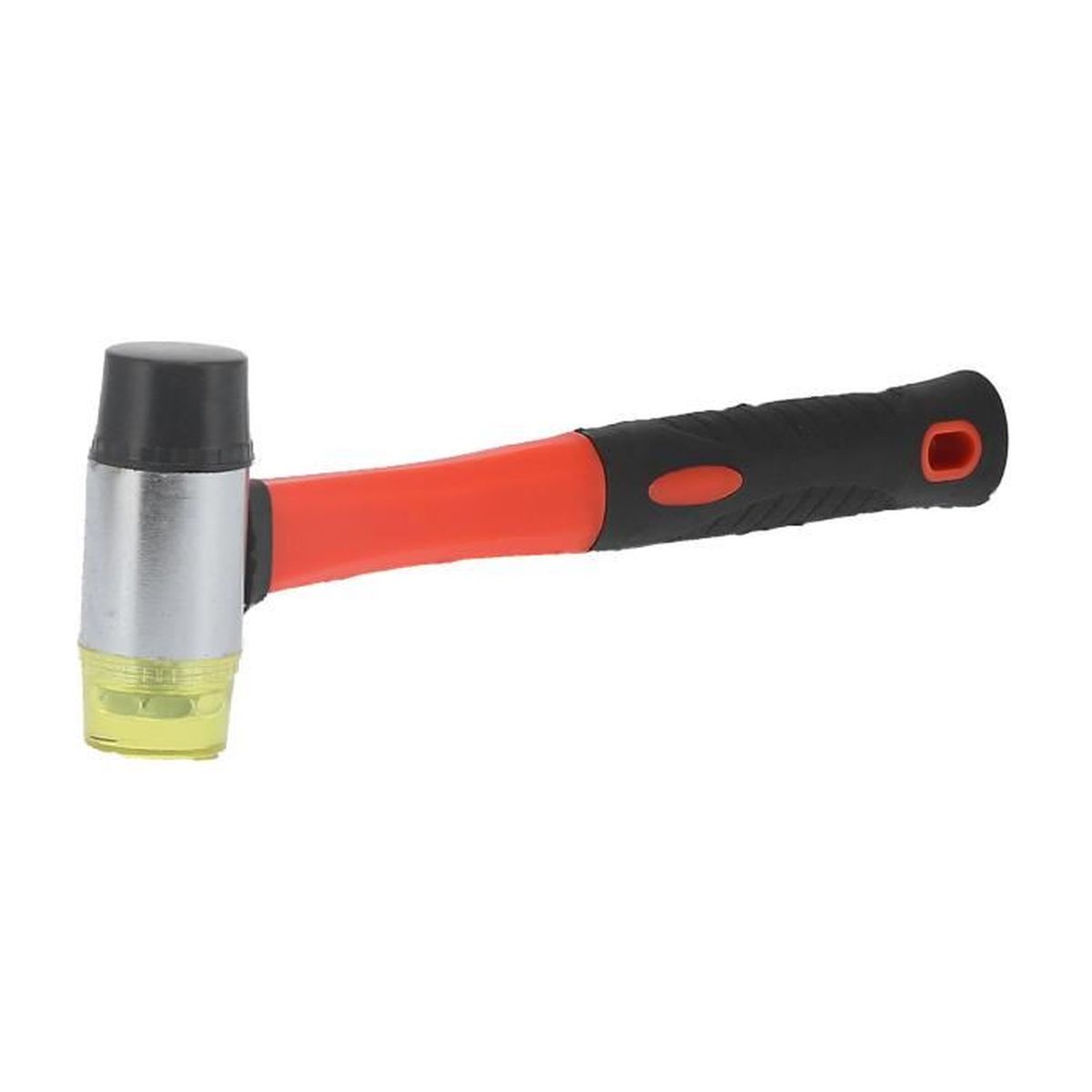 GZhaizhuan 2 Pcs Maillet En Caoutchouc à Double Face, 25/40 Mm Maillet