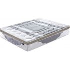 BRAND Matelas Silver Metal 180x200 Exclusif | Ep 32cm | 7 zones | Mémoire de forme (60kg/m3)| Latex respirant | Ressorts ensachés