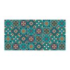 NOVOTEX - Tapis Intérieur Anti Dérapant et Absorbant Diama Blu 50X100cm